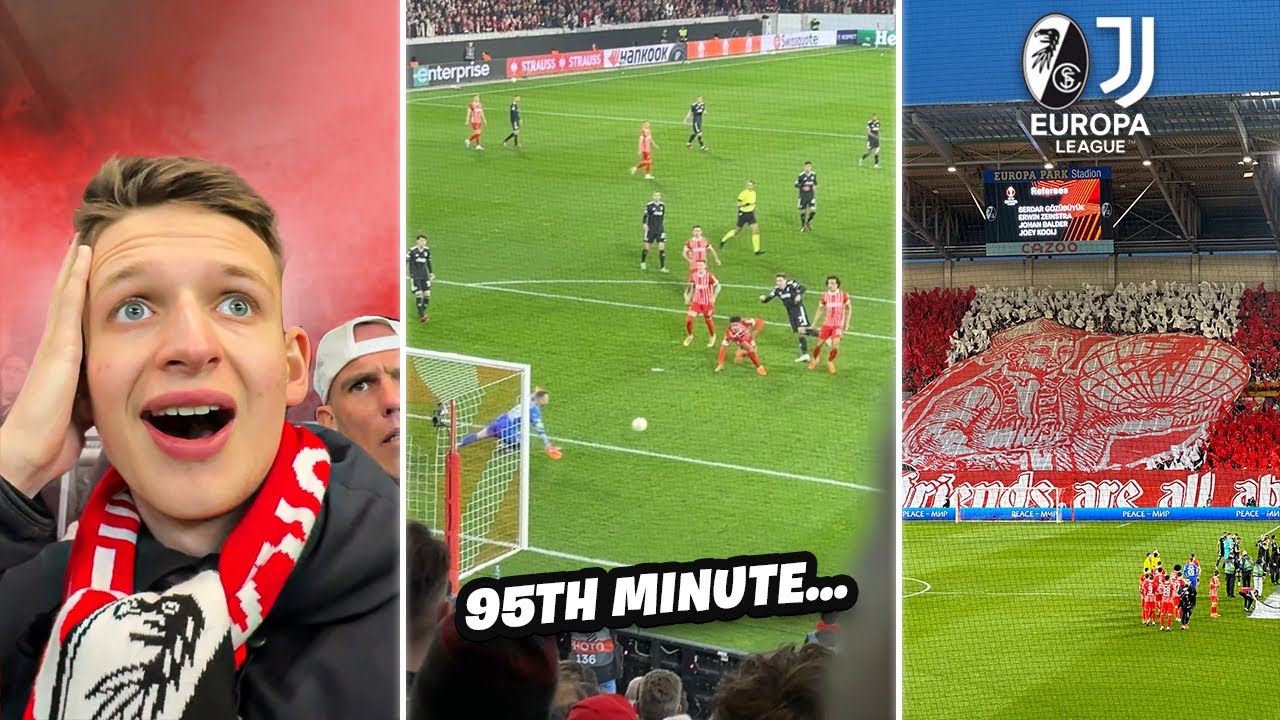 English Fan visits FREIBURG vs JUVENTUS Atmosphere!
