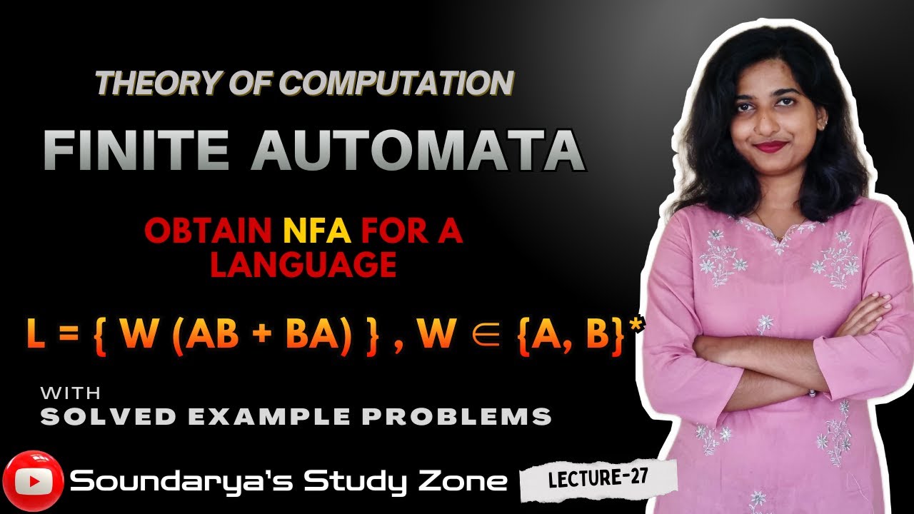 Построение НКА для L = { w(ab+ba) w∈{a,b}* } | Диаграмма переходов и таблица | Теория автоматов