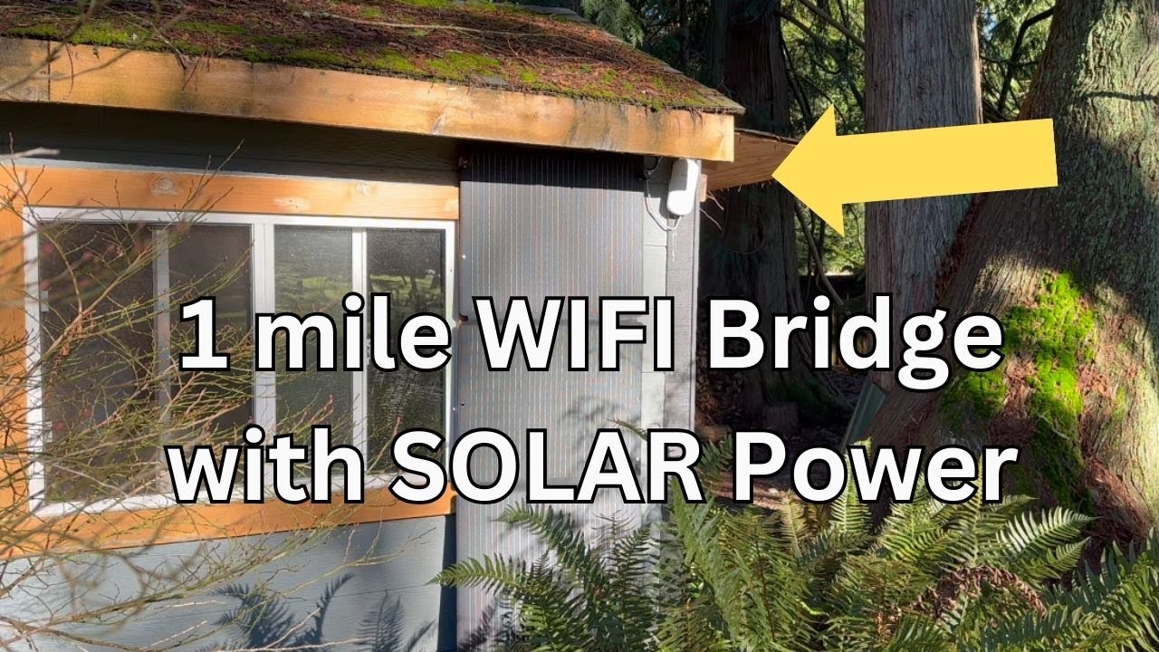 How I Got Wi-Fi in My Shed (1,000 Feet Away) for Under $200!