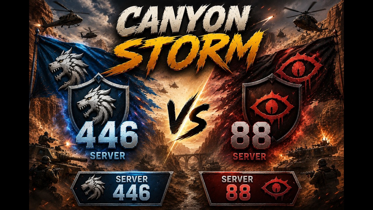 LAST WAR - Canyon Storm vs. 88 eys