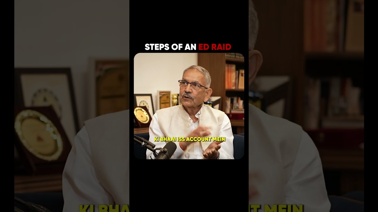 How an ED Raid Actually Happens - Karnal Singh | Raj Shamani #shorts