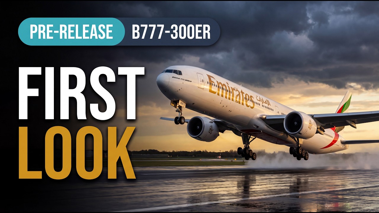 Flight Factor 777-300ER (Pre-Release) | X-Plane 12