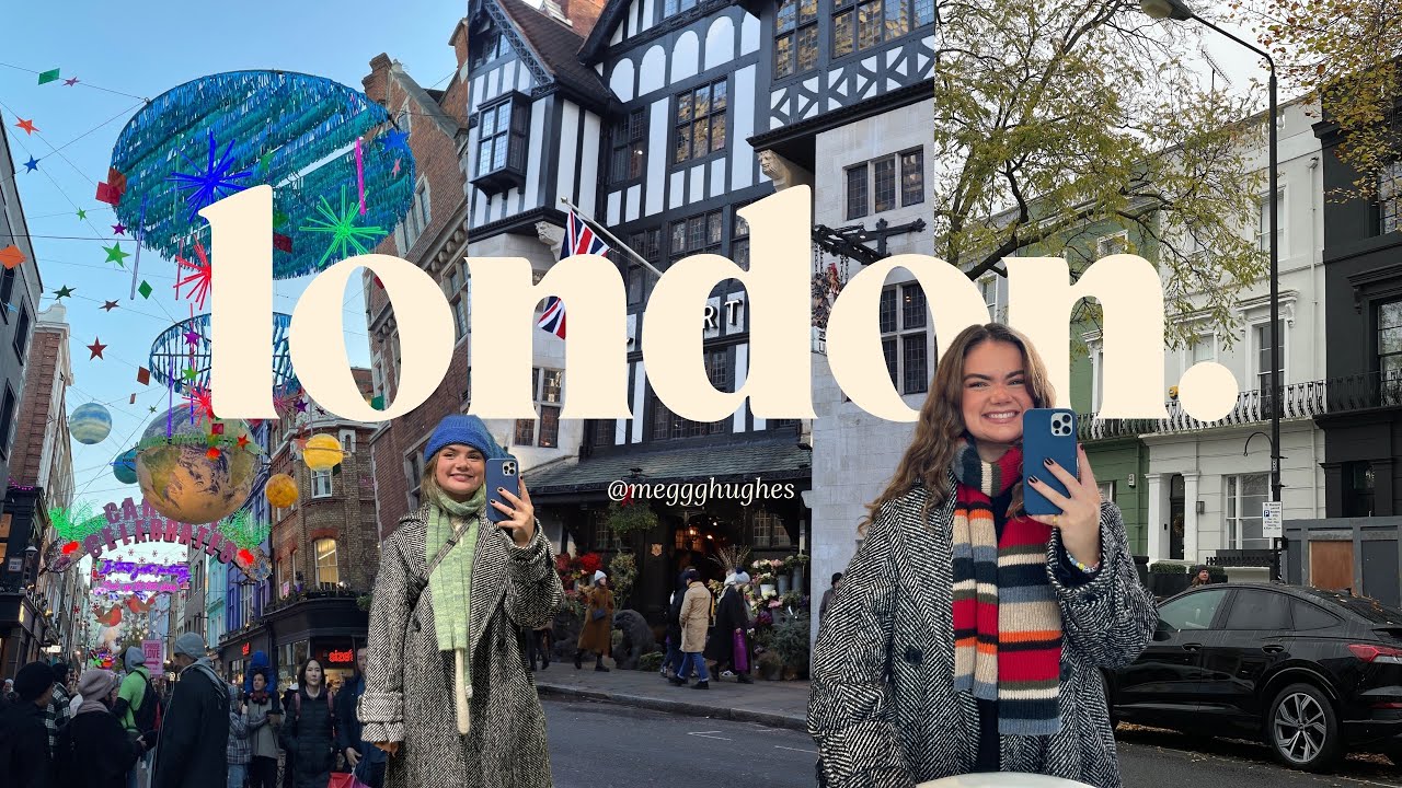 Meg takes on London !! Shopping, exploring and solo travel 💘💌✨💫