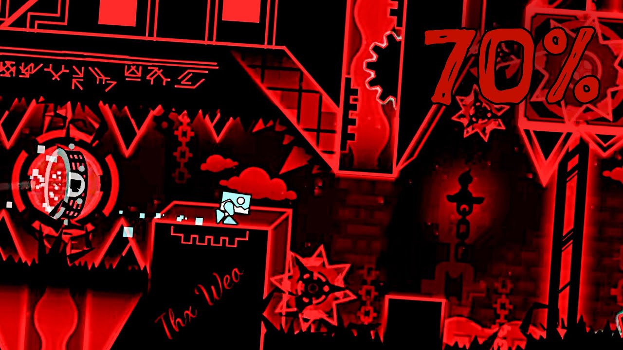 [On Stream] 원작 파트 첫 통과, Bloodlust 70% | Geometry Dash