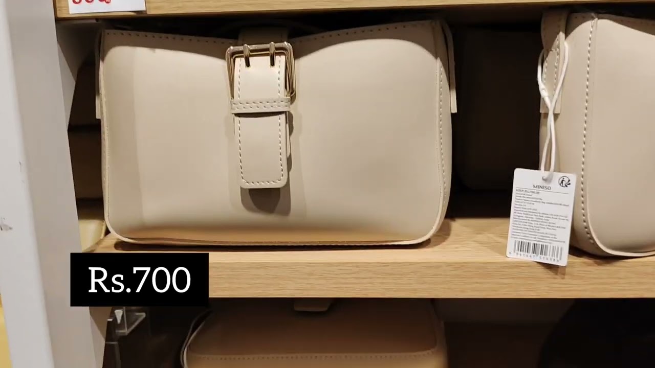 Miniso latest bag collection| Miniso Bag Haul| Bags from Rs.190