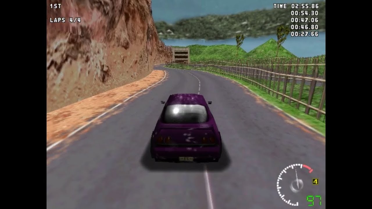 Test Drive 5 (1998) PC Playthrough - Cup Race - Era Cup