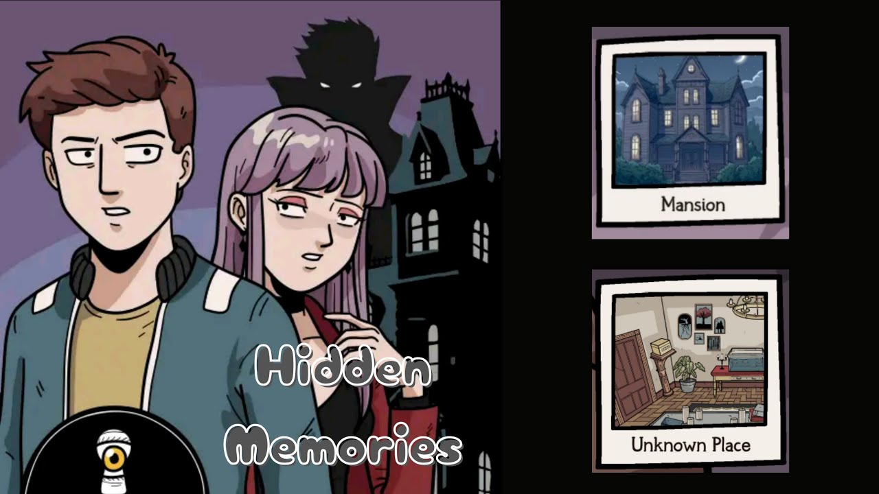 Dark Dome Hidden Memories Walkthrough Gameplay  Solution: MANSION and UNKNOWN PLACE