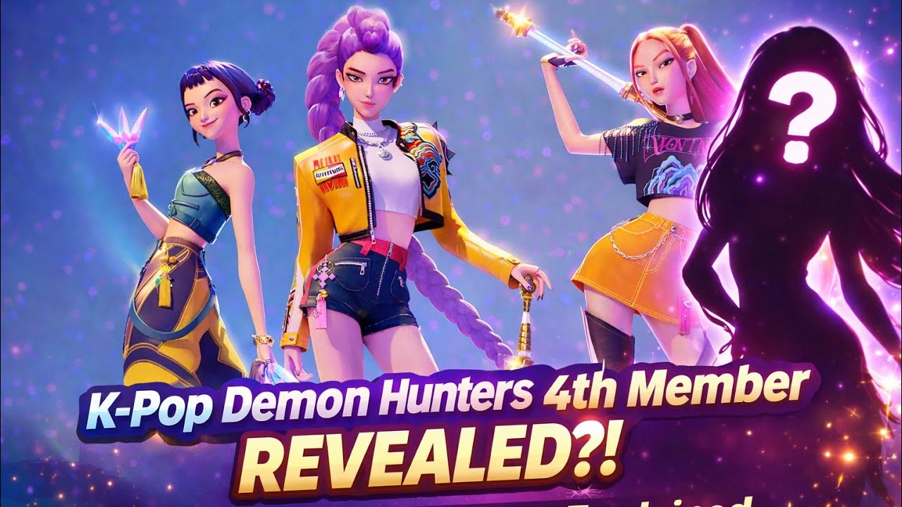 K-Pop Demon Hunters 4th Member REVEALED? The Hidden Guardian Explained!