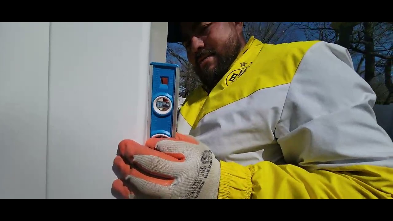 Como instalar fence de vinyl / plastico  paso a paso.
