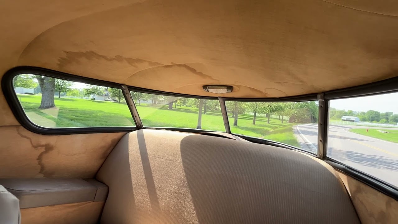 1951 Studebaker Champion Starlight Coupe Interior Overview