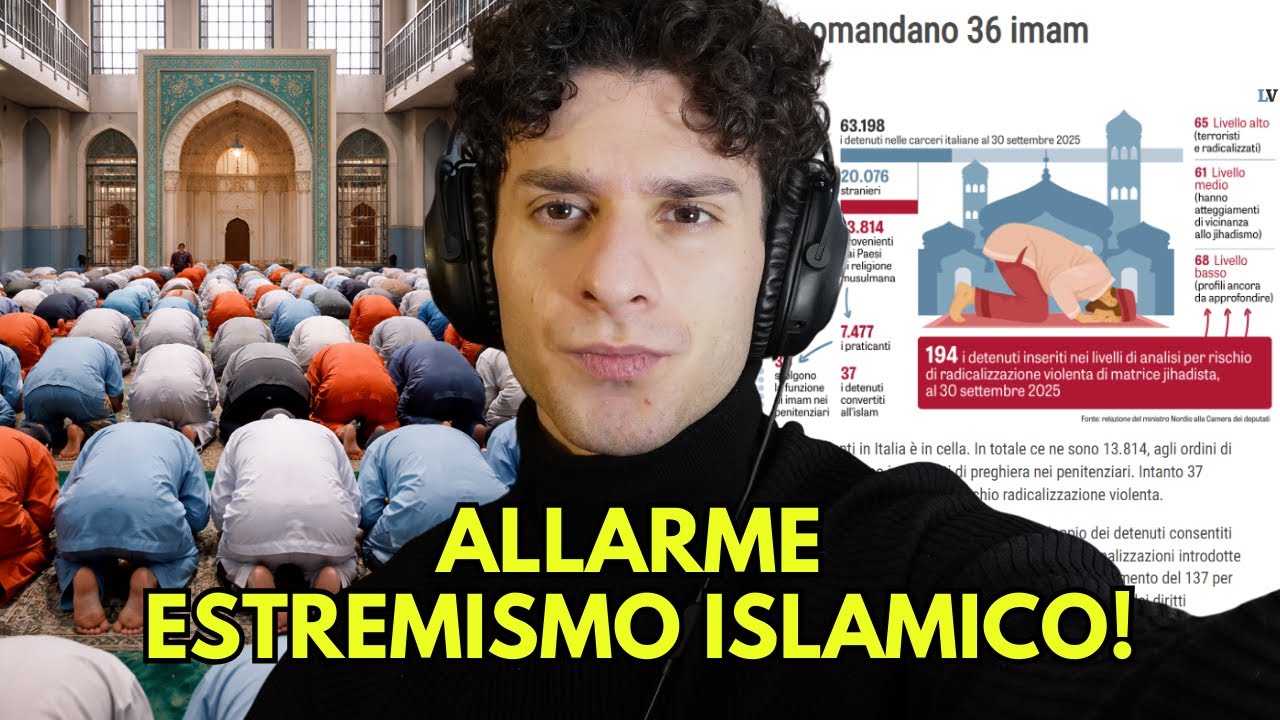 L'inquietante fenomeno dell'islamizzazione dei carcerati: dati assurdi!
