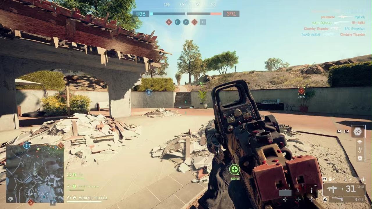 Battlefield 6: MP7 in Cali