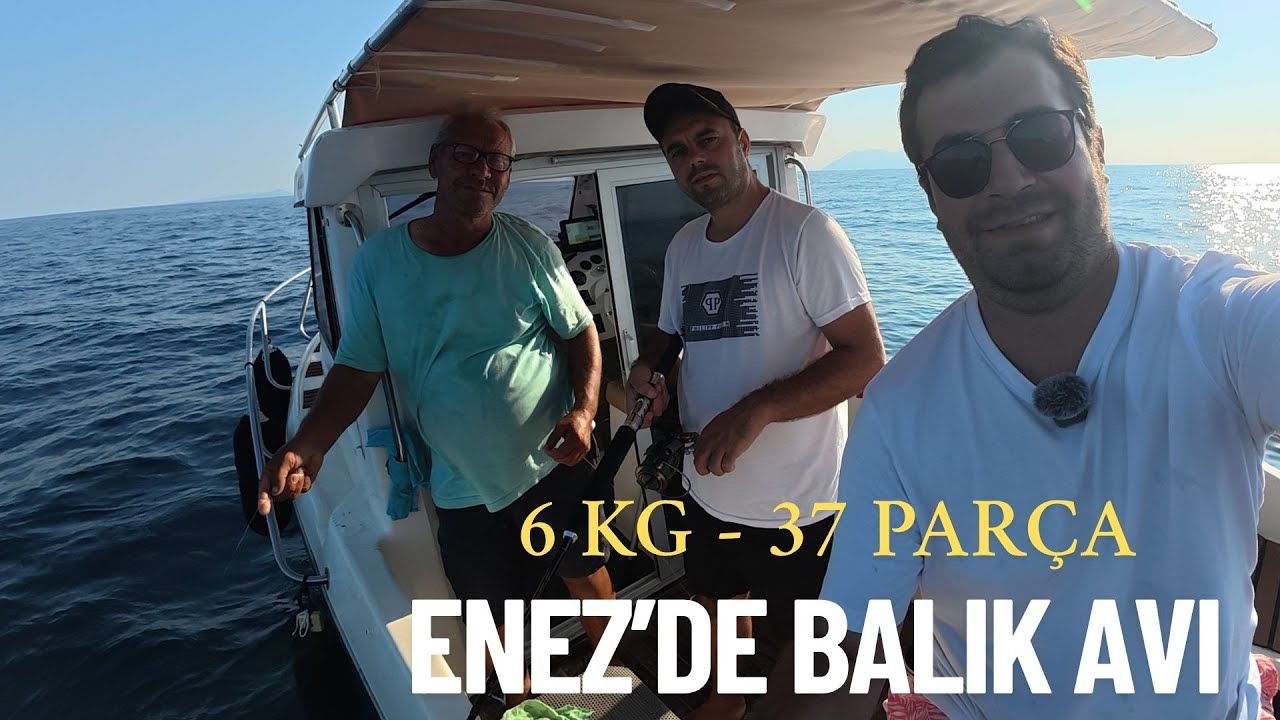 Ege Saros Körfezi Enez’de 6 Kilo Balık Yakaladık! Karagöz ve Mercan Avı