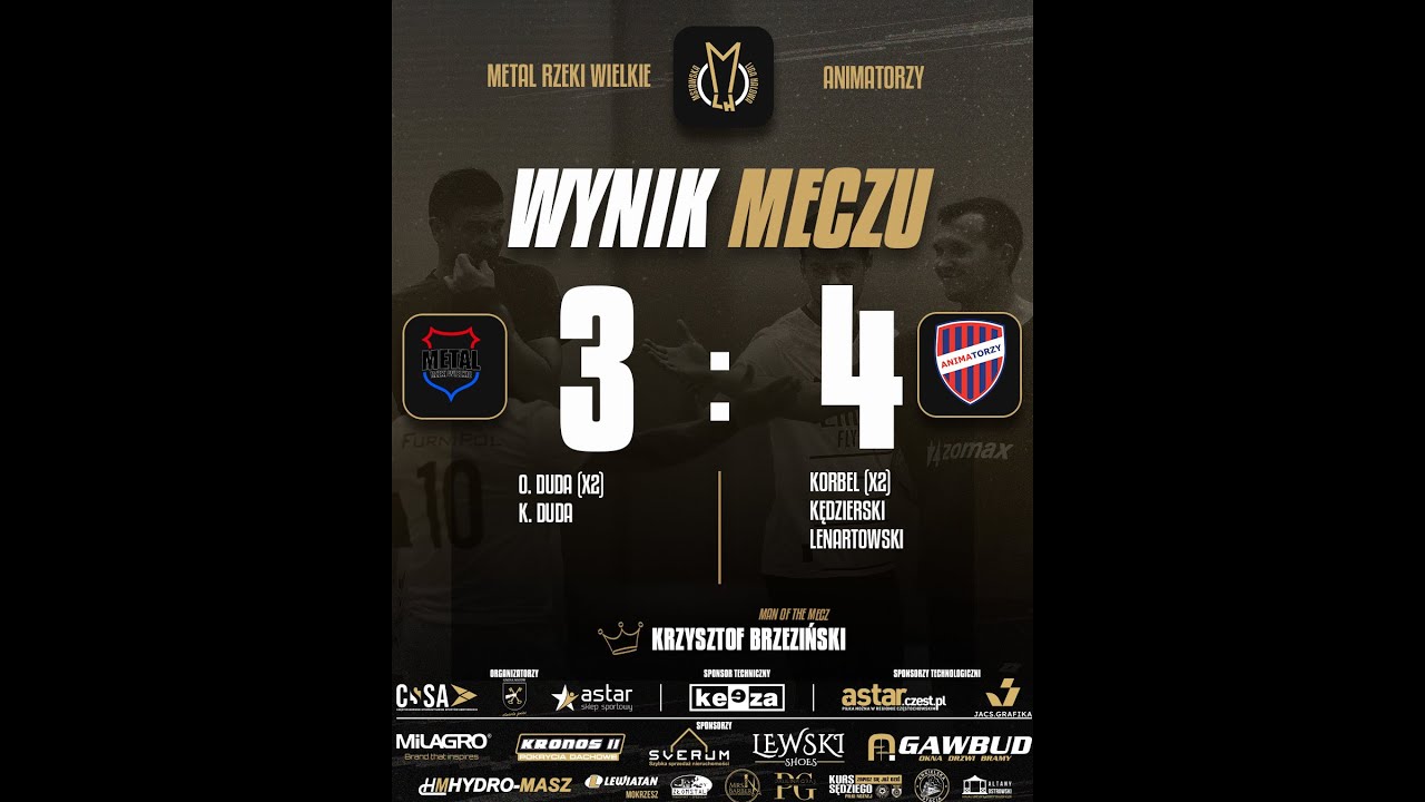#MLH25-26 I 6. Kolejka I Metal Rzeki Wielkie - Animatorzy