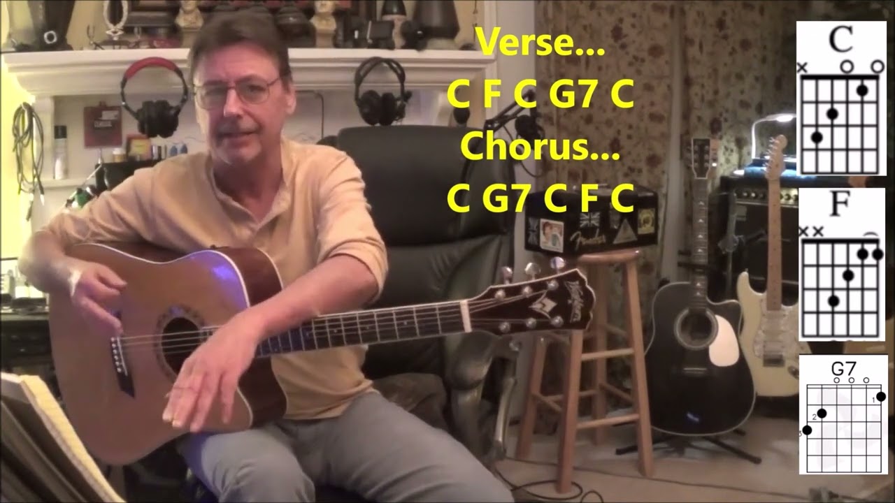 Digging Up Bones / Beginner 3 Chord Country Song