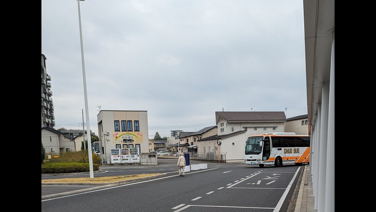 【JR高速バス】伊勢崎駅～東京駅【2023年11月5日撮影】