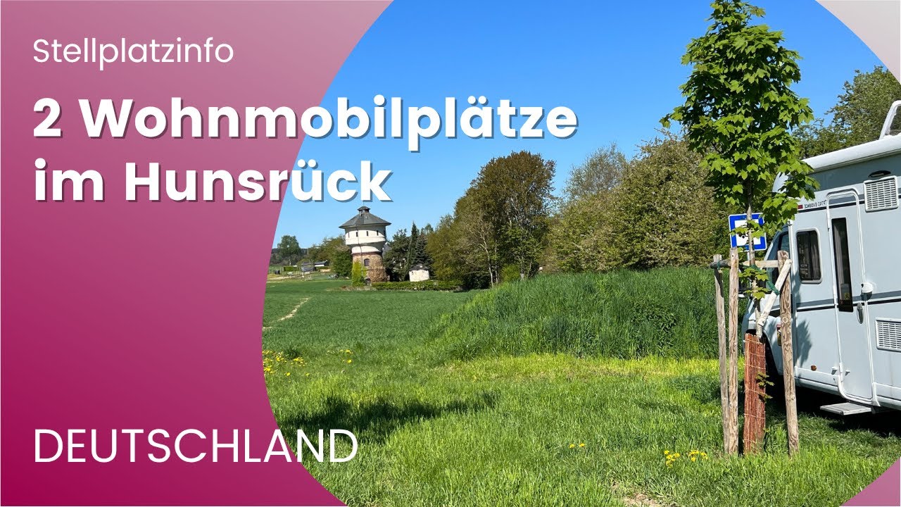 Hunsrück 🇩🇪  kostenfreier Parkplatz Pfalzfeld | Wohnmobilstellplatz Emmelshausen |