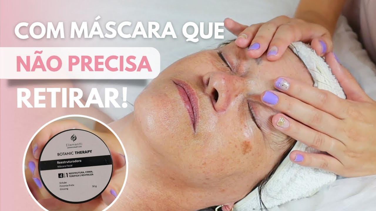 LIMPEZA DE PELE PROFISSIONAL EM PELE MADURA