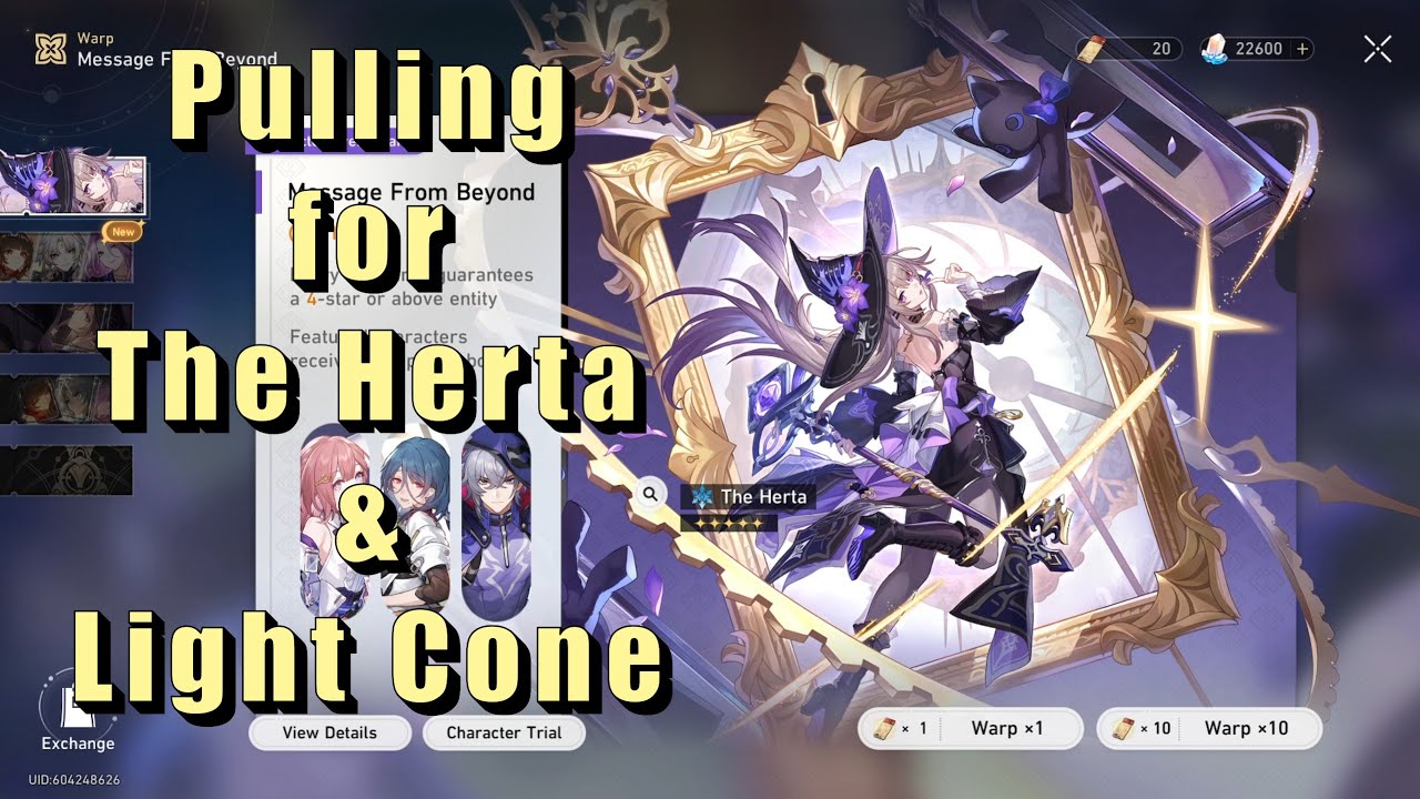 Pulling for The Herta and Light Cone! | 3.0 Honkai: Star Rail