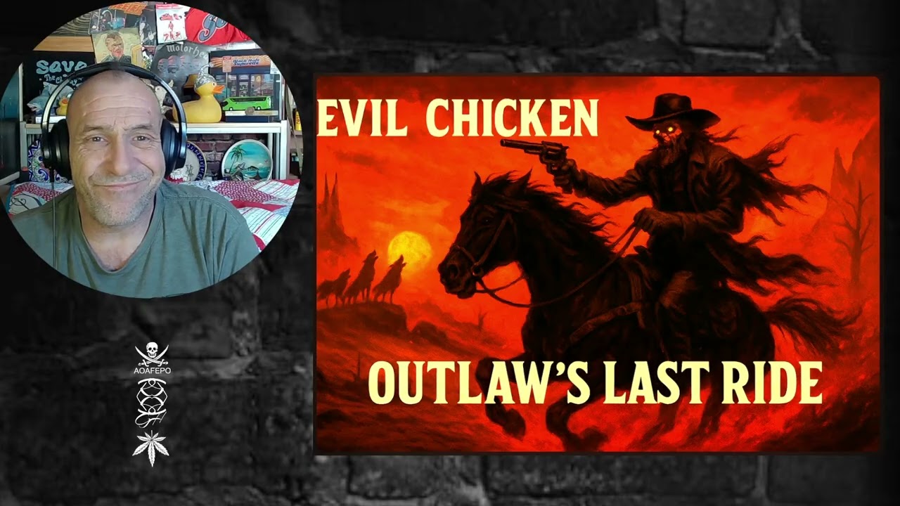 Evil Chicken - Outlaw’s Last Ride - Реакция и возмущение Роллена (первое прослушивание)