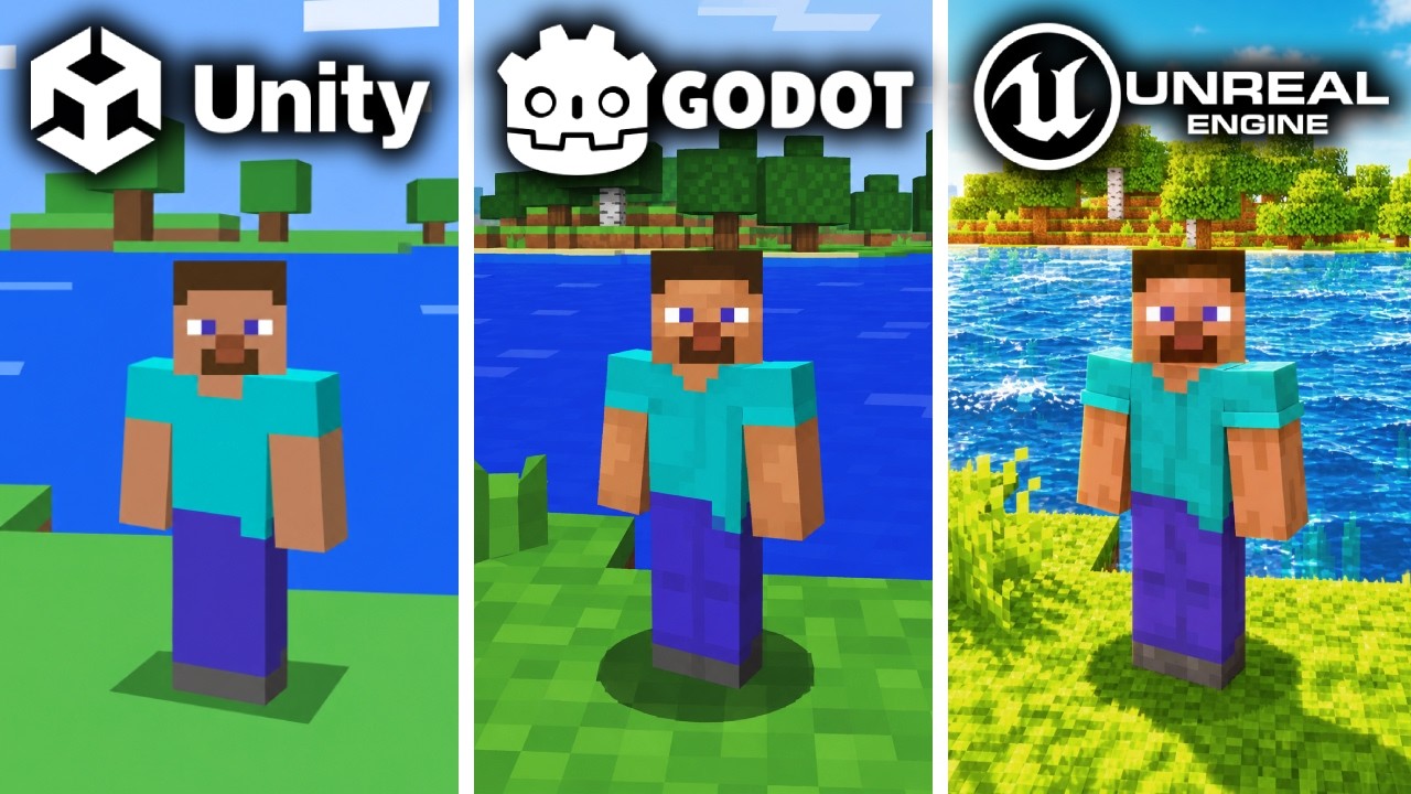 GPT-6 Astra создает Minecraft на разных игровых движках