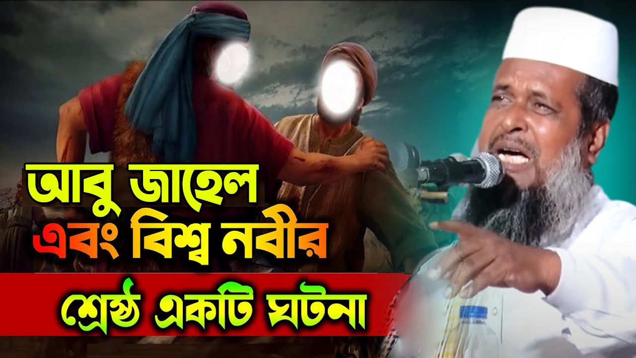 আবু জাহেল এবং নবীজির একটি বাস্তব ঘটনা। তোফাজ্জল হোসেন ভৈরবী। tofazzal hossain bhairovi | Bangla Waz