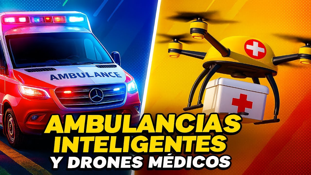 Ambulancias inteligentes que salvan vidas en segundos.