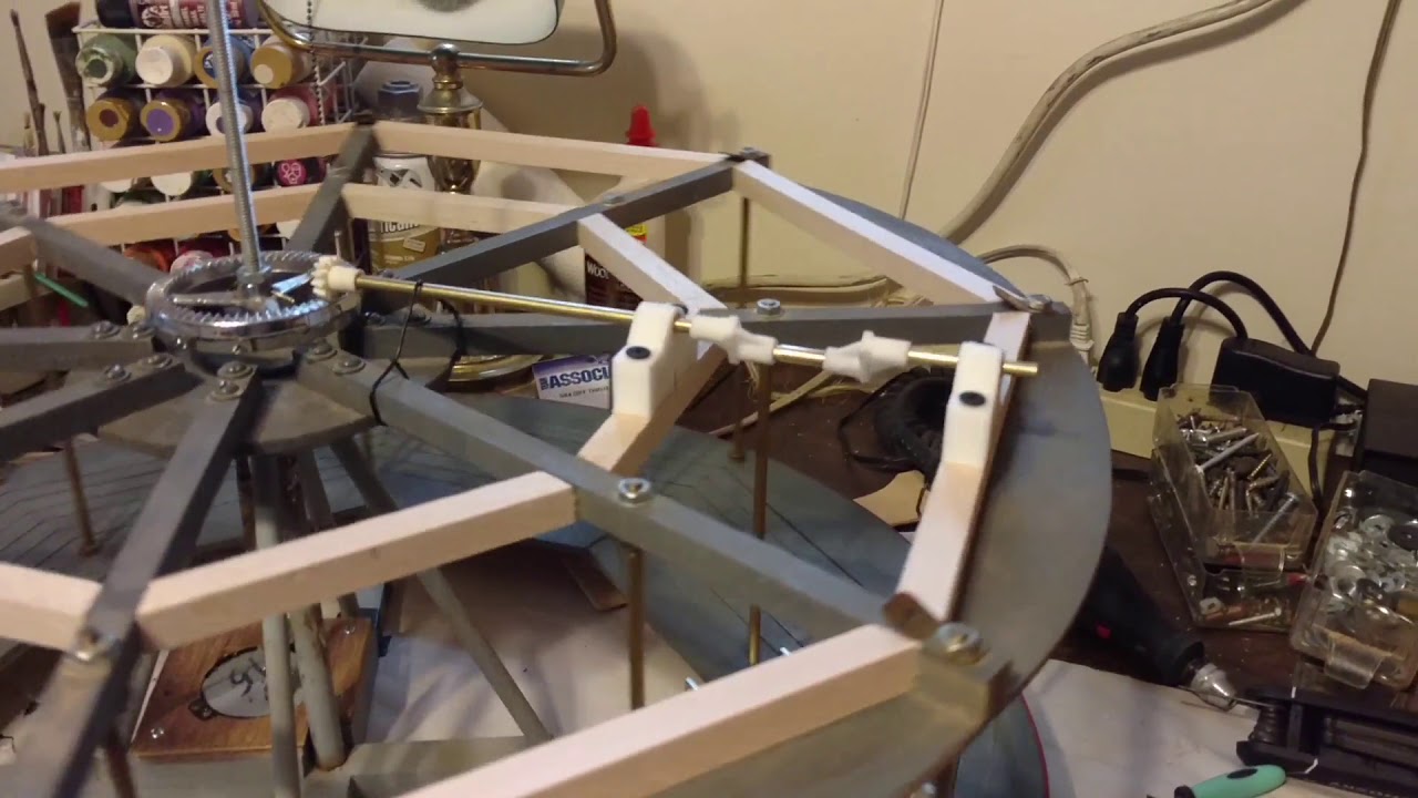 Miniature Carousel build progress