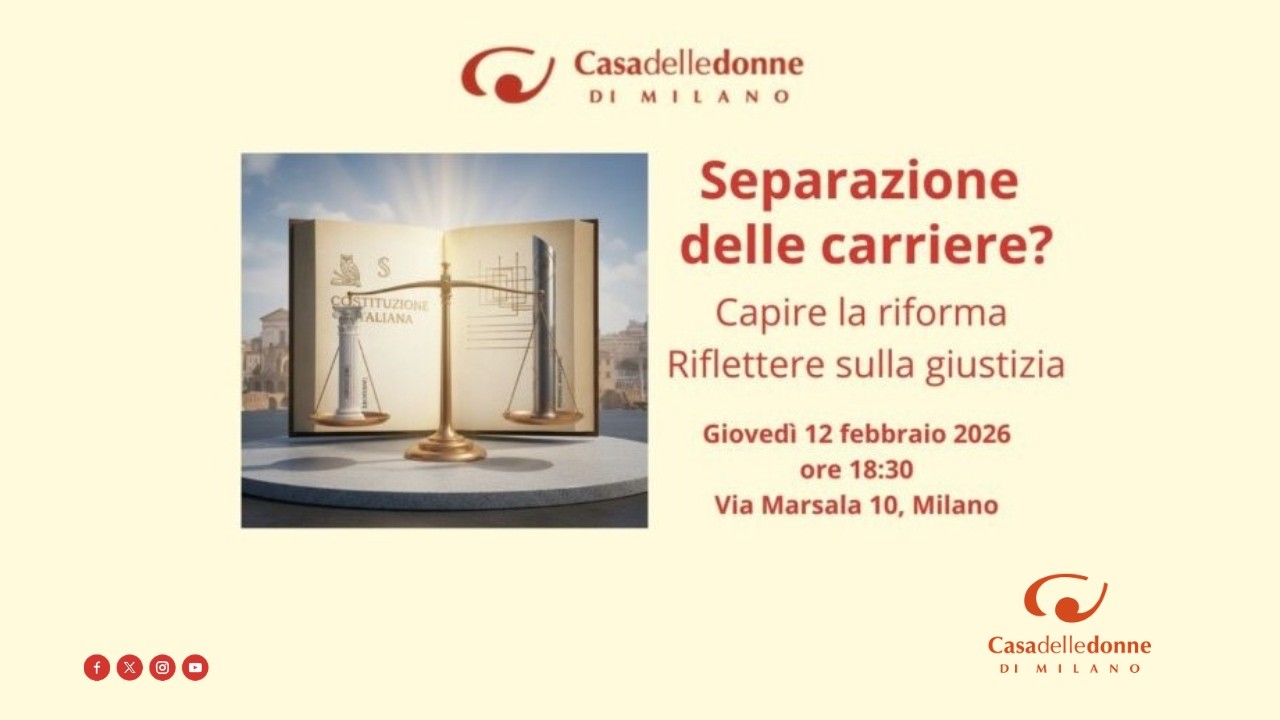 Separazione delle carriere? Capire la riforma della giustizia.Con F. Modica e S. Honegger 12-02-2026