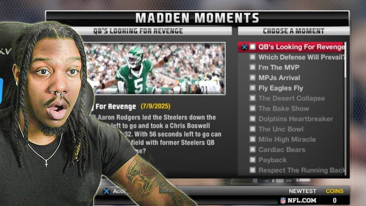 Мне не удалось превзойти этот НОВЫЙ момент в Madden 11 Revamped!