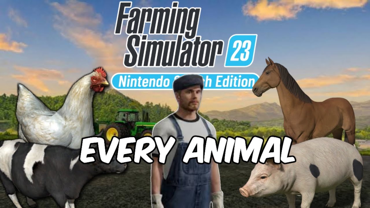 Farming Simulator 23: все животные | Советы и хитрости 