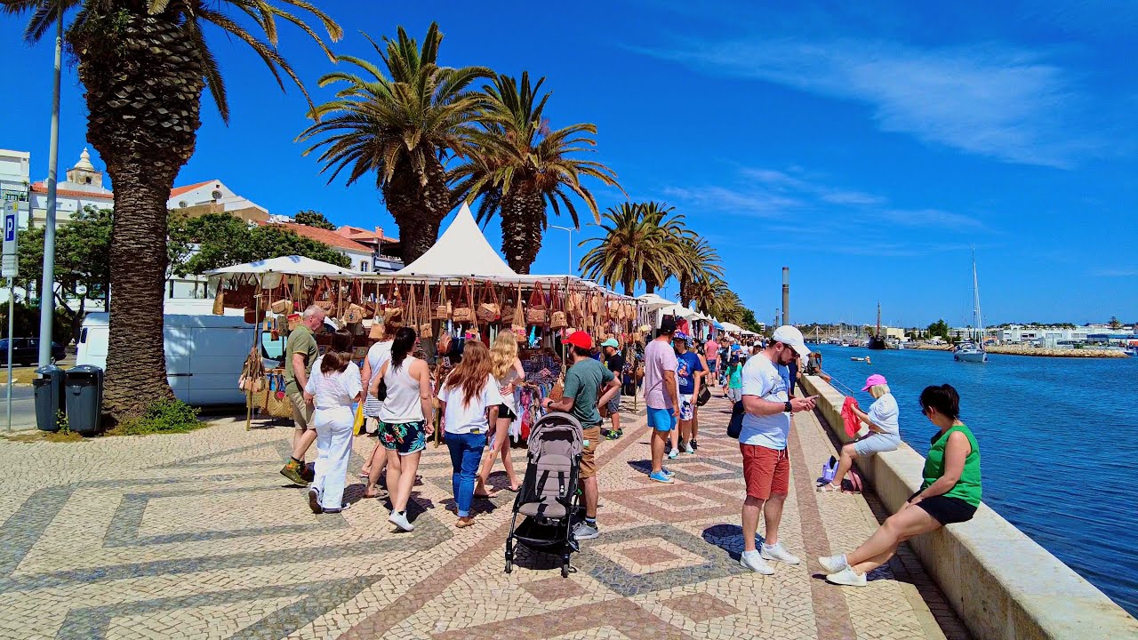 Exploring the Beauty of Lagos 🇵🇹 – 4K Walking Tour – May 2023