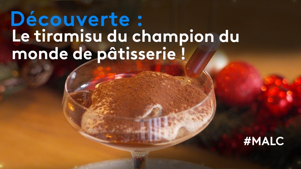 Découverte : le tiramisu du champion du monde de pâtisserie !