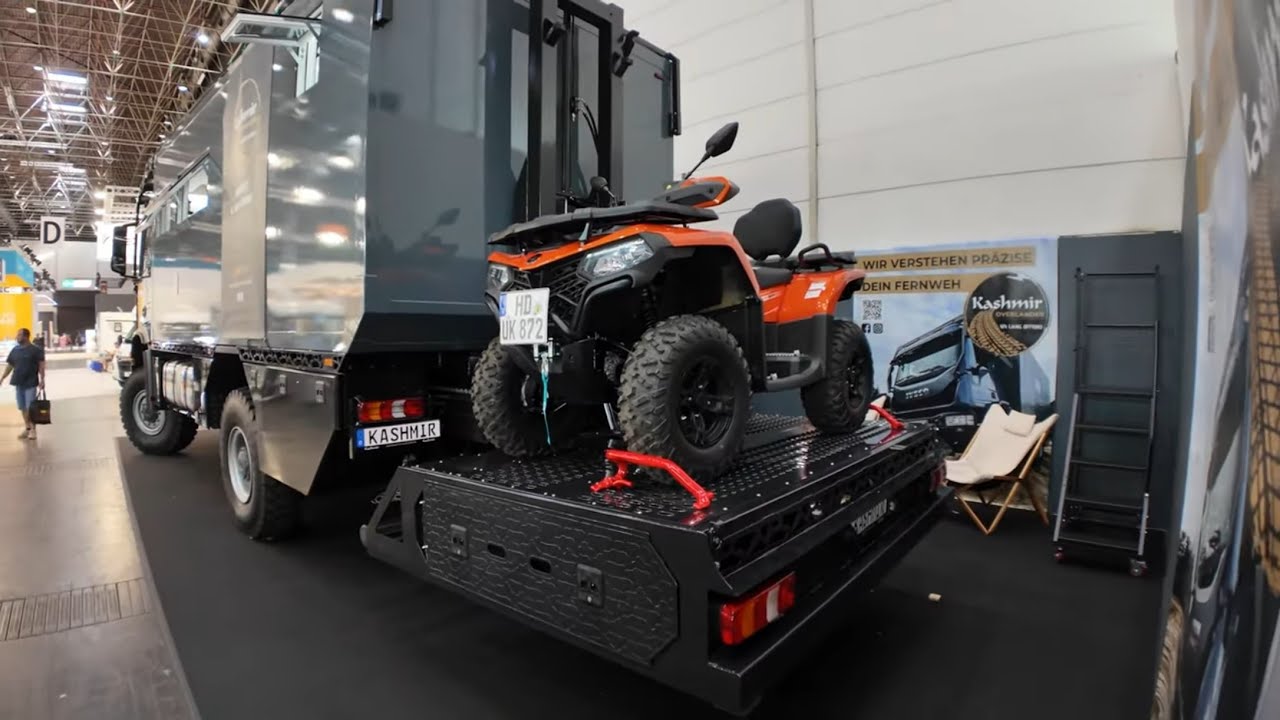 Wohnmobil der Extraklasse | Das Expeditionswohnmobil für Fernreisen 🔴 Kashmir Caravan Salon 2024