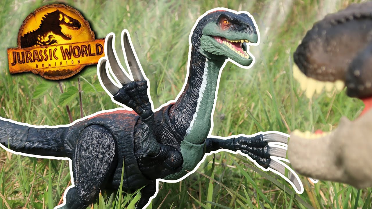 THERIZINOSAURUS UNBOXING!! Jurassic World Dominion! - Review and Unboxing