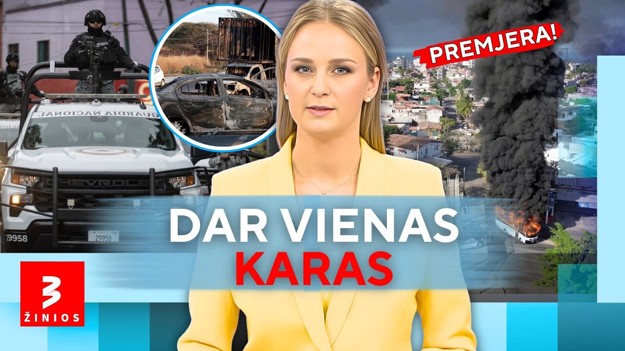 Kol Iranas liepsnoja, savas karas įsiplieskė ir Meksikoje: kas ten iš tikrųjų vyksta?