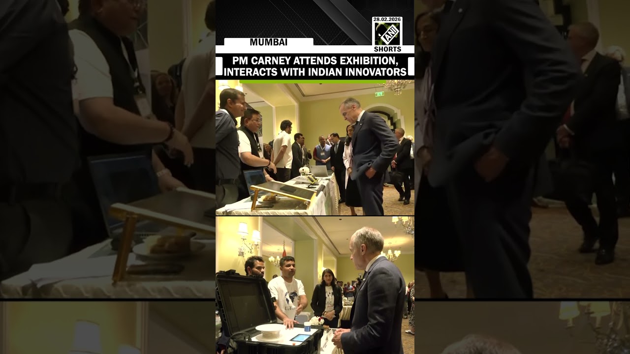 Canadian PM Mark Carney attends Indo-Canadian Innovation Exhibition, interacts with innovators
