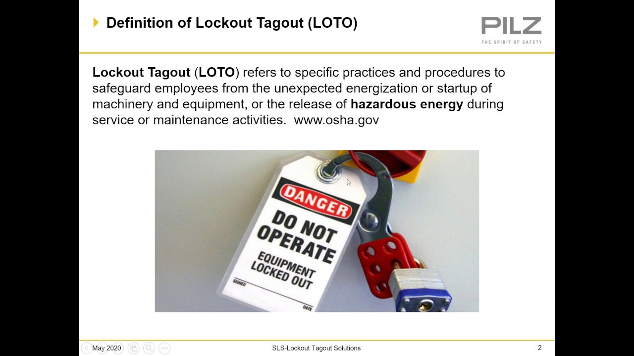 SLS - Safety Lockout System