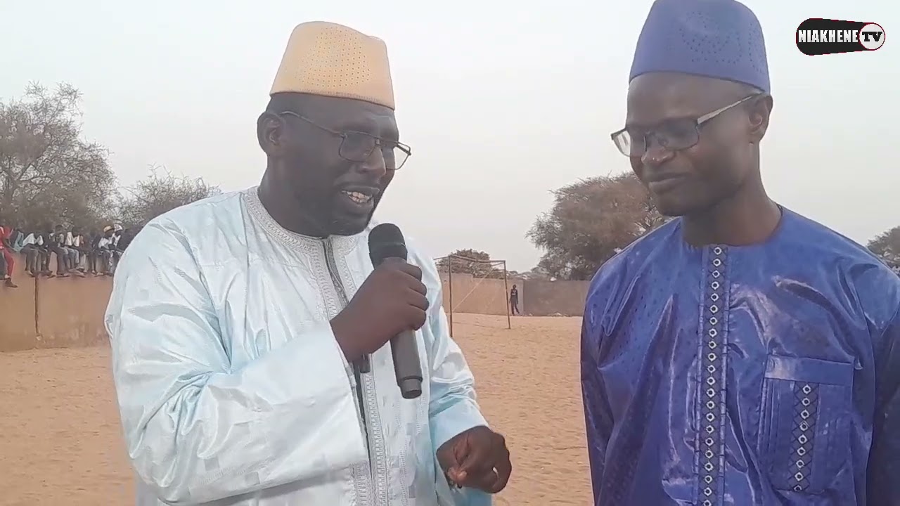 FINAL INTER CLASSE LYCÉE DE NIAKHENE:Le Parain Docteur Mr Abdouhat Gueye