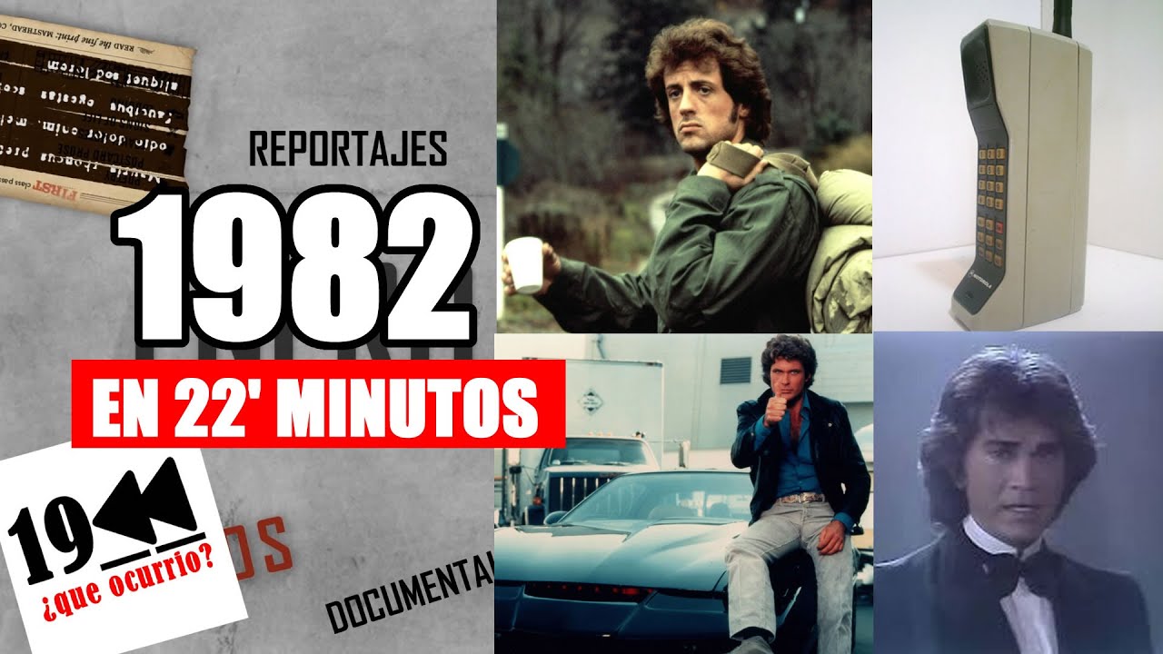 ¿1982 Sabes como vivió el mundo ese año? | Linea de Tiempo