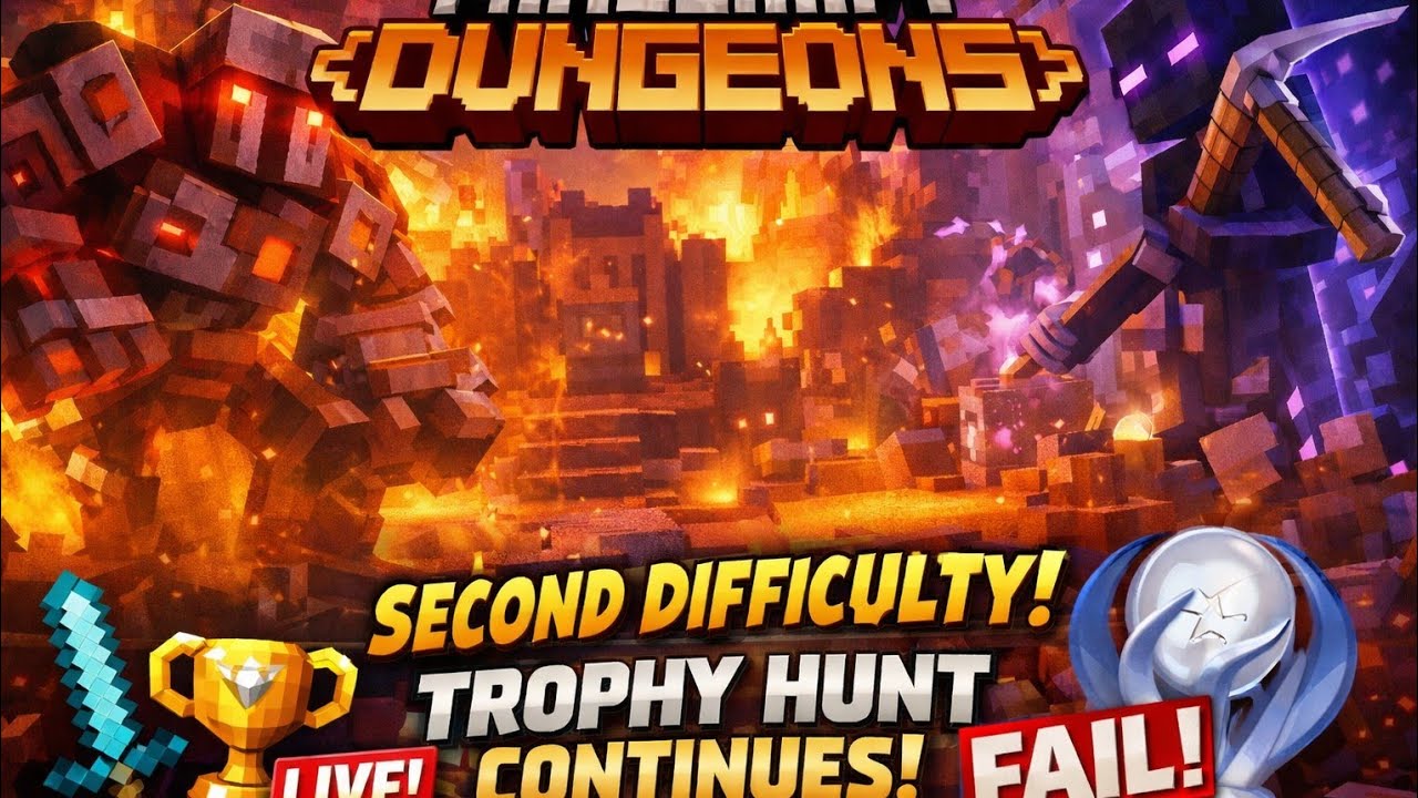 THIS DIFFICULTY IS INSANE… Can We Survive?! 😱 Trophy Hunt LIVE