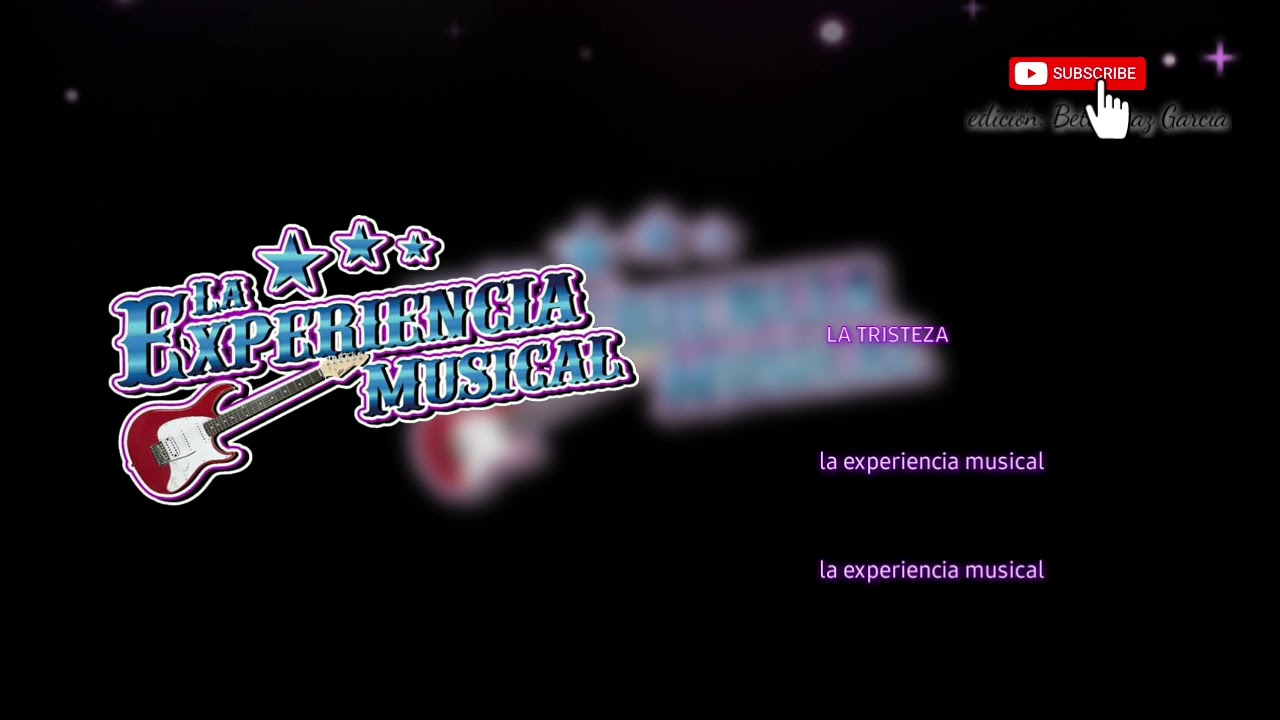 LA TRISTEZA LA EXPERIENCIA MUSICAL 2021