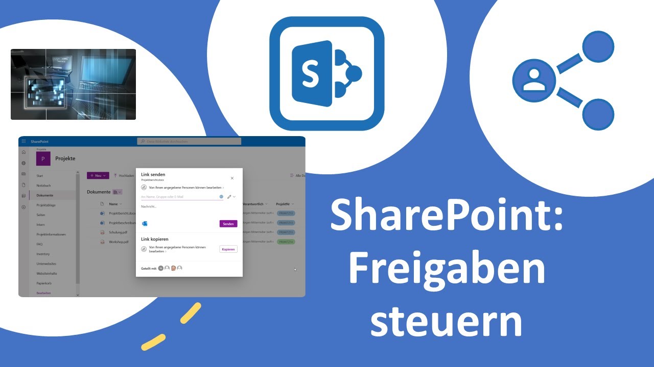 SharePoint-Freigaben steuern