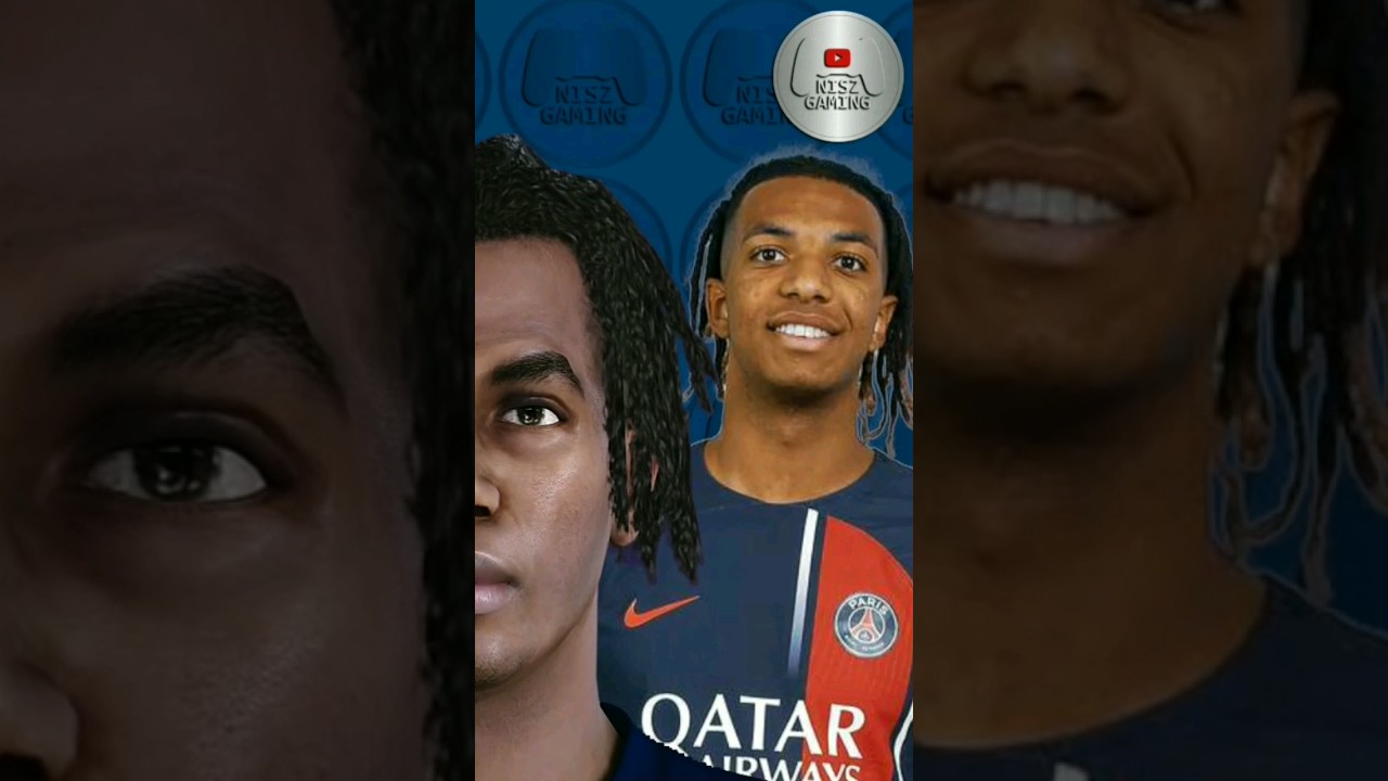 Cher Ndour Face PES 2021 PES 2020 PSG | shorts video | NISZ Gaming