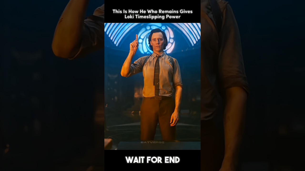He Who Remains Gives Loki Timeslipping Power 🤯 #shorts