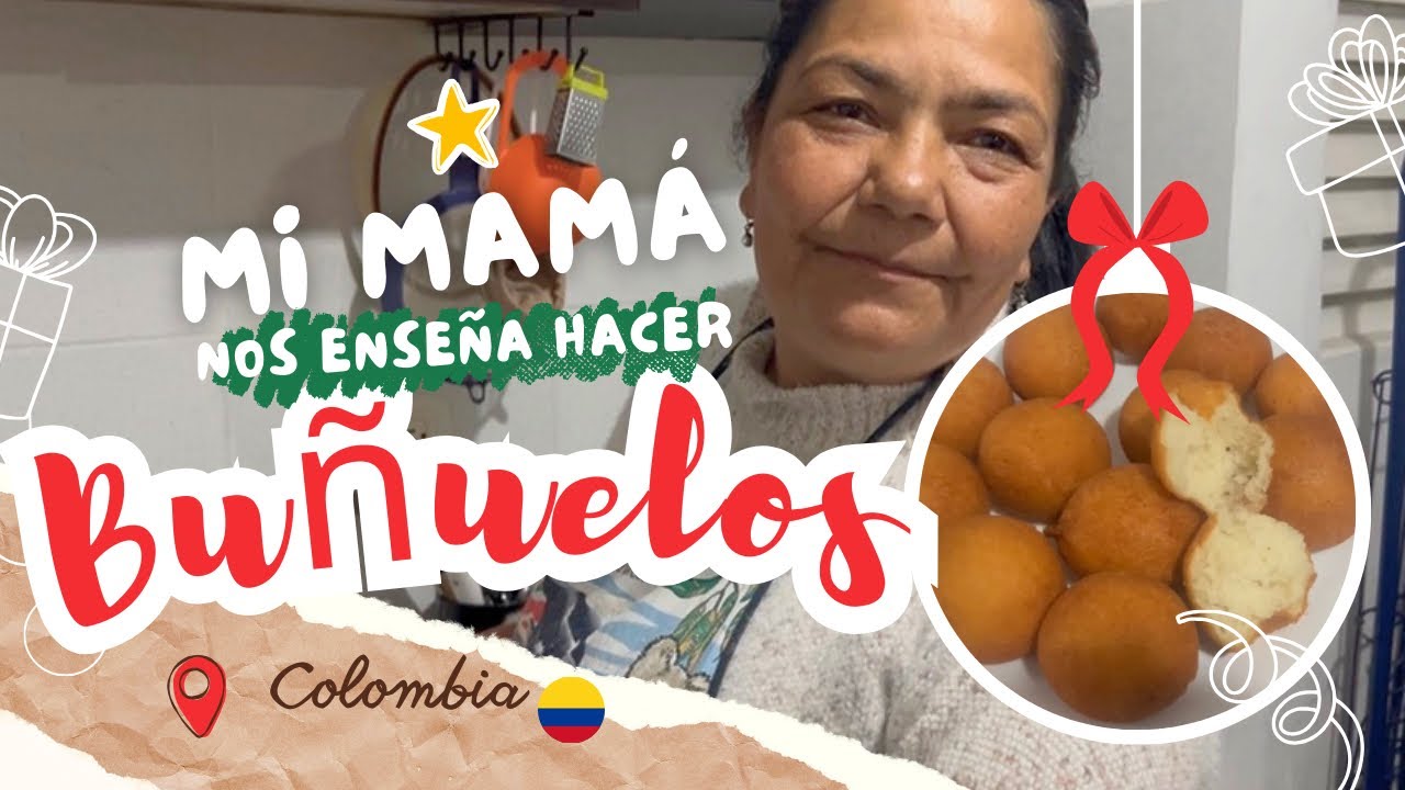 Así hace mi mamá los buñuelos caseros