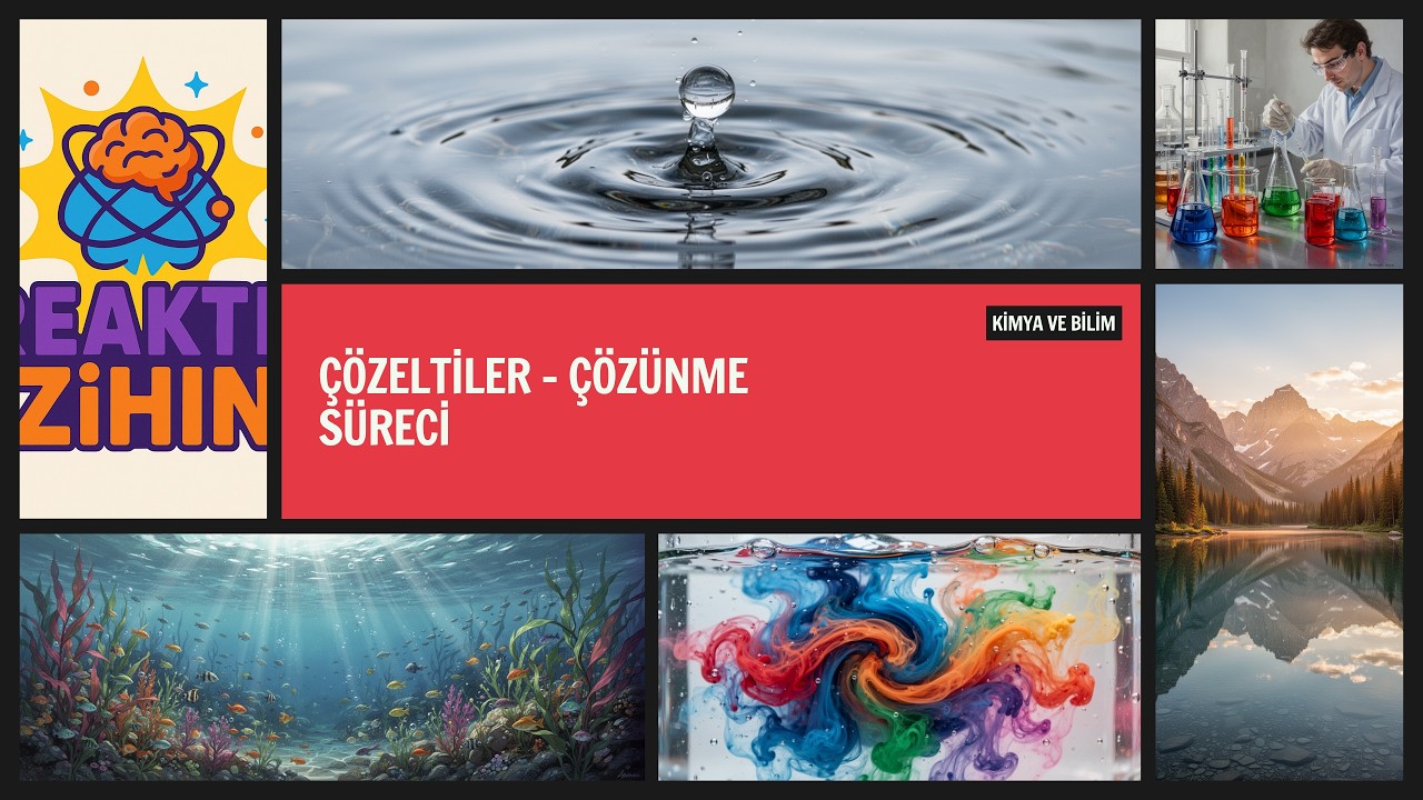 10. Sınıf Maarif Model Çözeltiler-Çözünme Süreci