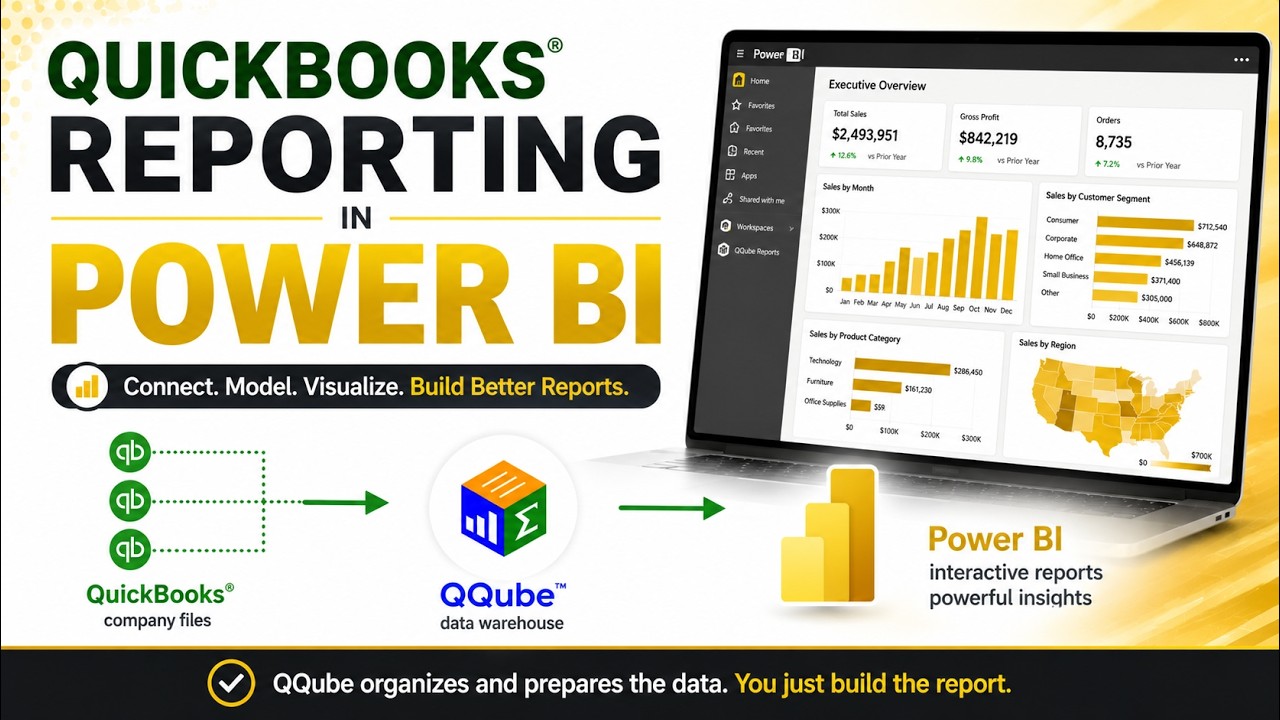 QuickBooks Reports using Power BI