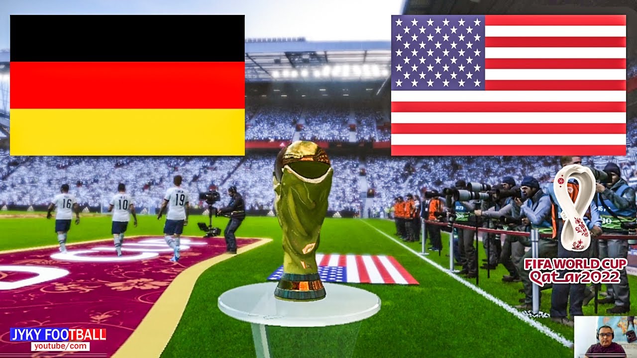 PES - Germany vs USA - FINAL FIFA World Cup 2022 Qatar - Full Match All Goals HD eFootball Gameplay